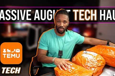 Temu Tech Haul August 2023 - PROOF They Have Good TECH!