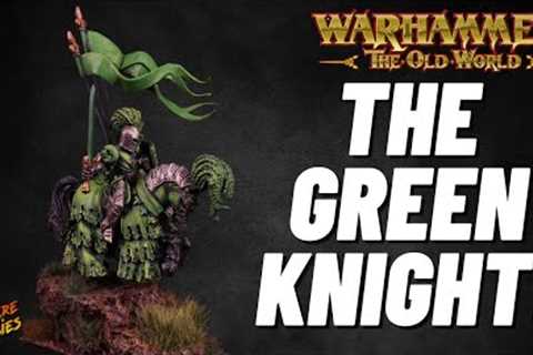 I painted my Green Knight by copying Fletcher from TabletopTactics...and it worked! #theoldworld