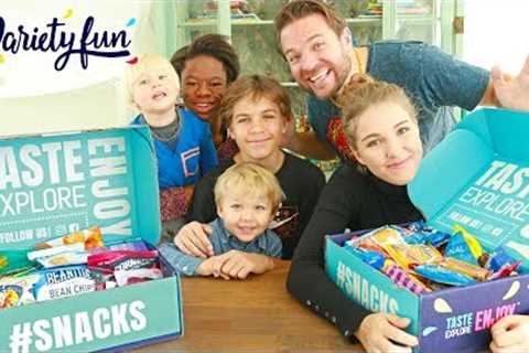 VARIETY FUN | Snack Box Subscription - Family Unboxing