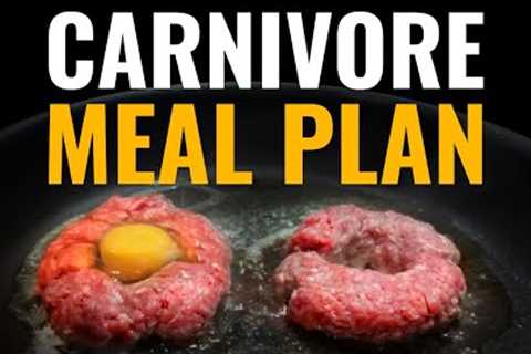 3-Day Carnivore Diet Meal Plan to MELT FAT 2024