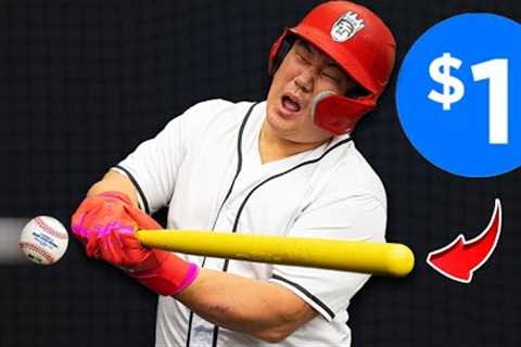 $1 Bat VS. Pro Pitchers