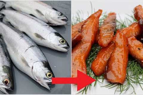 Turning Fish Into CANDY! (Catch &amp; Cook)