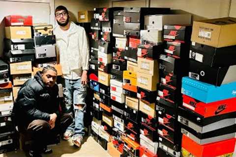 BUYING $130,000 WORTH OF SNEAKERS FROM A MILLIONAIRE!!!