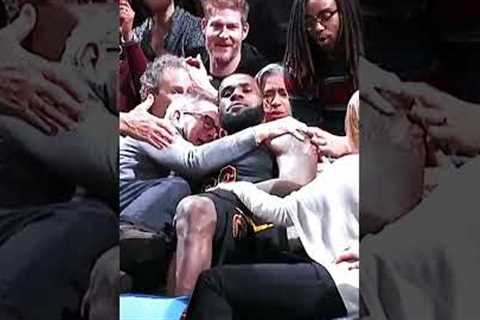 LeBron' KING moment 👑 #shorts