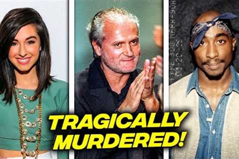 Celebs Tragically Murdered  😱💔