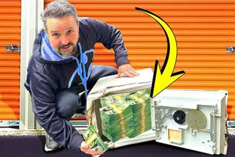 CRACKING SAFE FOUND IN STORAGE UNIT! You won't believe this!