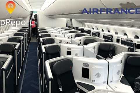 Air France A350 NEW BUSINESS CLASS Trip Report