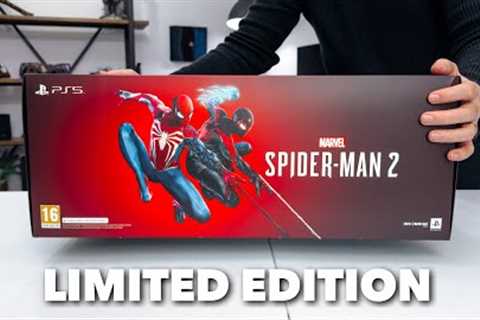 NEW Spider-Man 2 Collector's Edition Unboxing (PS5)