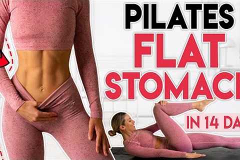 PILATES FLAT STOMACH in 14 Days 🔥 Belly Fat Burn | 5 min Workout