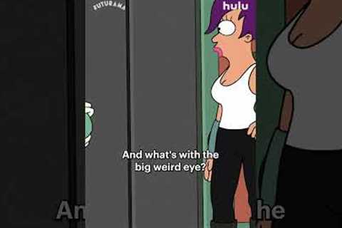 Look in the Mirror, Leela😫| Futurama | Hulu #shorts