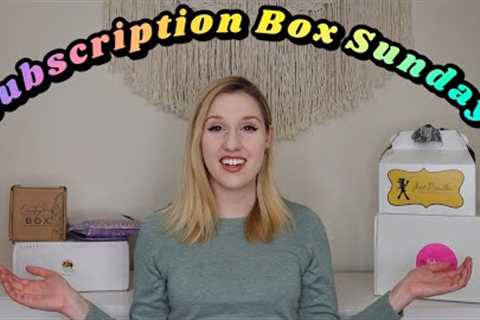 Subscription Box Sunday | Vol. 4 January 2024