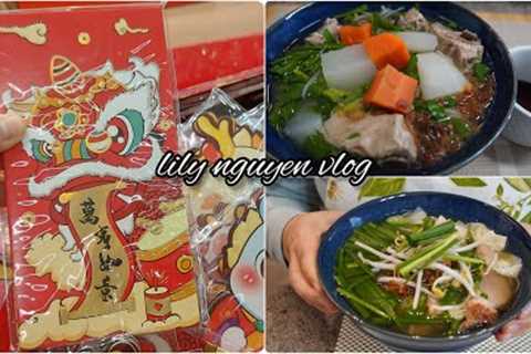 Grocery shopping | Costco and T&amp;T supermarket | Making Wonton Char Siu Noodle Soup.