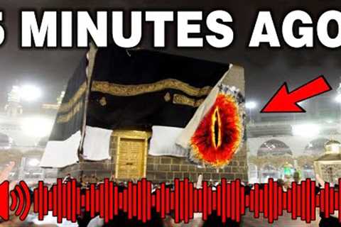 Mecca's Existence Is Threatened! Strange Sound Coming Out From Kaaba Terrifies Religious People!