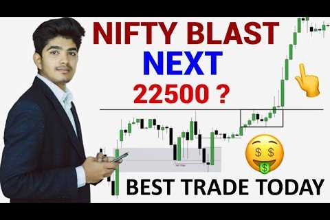 Nifty Blast, Next 22500 ? 🤝 🎉🥰 | Stock Market Live | #nbcc #irb #infibeam #sjvn #pfc #mmtc #ongc