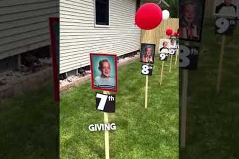 This mom had an amazing idea for her son’s graduation party ❤️