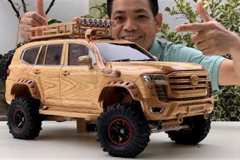 The upgraded version of the Toyota Land Cruiser LC300 - Woodworking Art