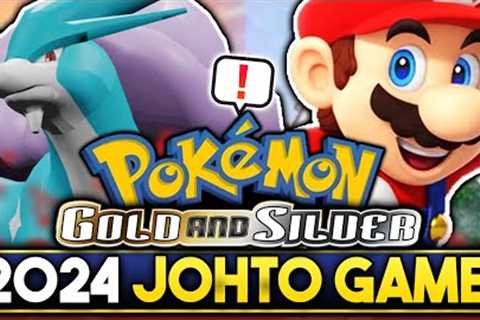POKEMON NEWS! NEW 2024 JOHTO GAME HINTS! NEW 3D OPEN WORLD MARIO GAME RUMORS &amp; MORE!