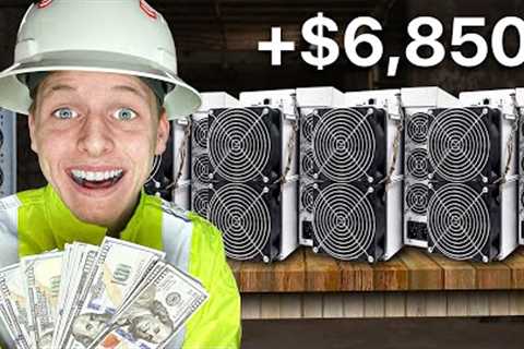 Inside My Basement Crypto Mining Farm