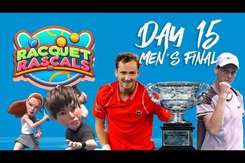 LIVE I Men's Singles Final Sinner v Medvedev | AO Racquet Rascals Day 13 | Australian Open 2024