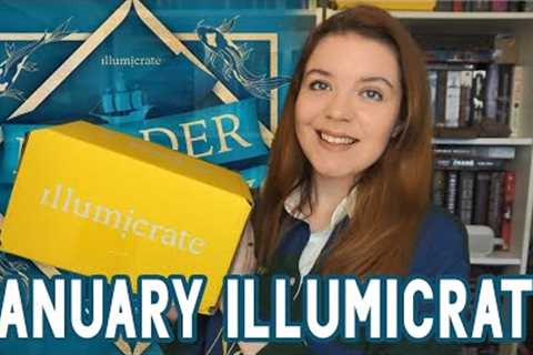 Unboxing Murder Mystery - Illumicrate January 2024