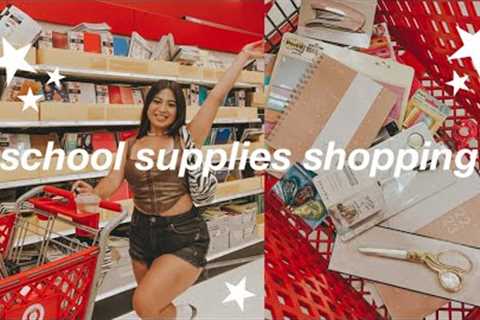 college school supplies shopping vlog + giveaway 2022