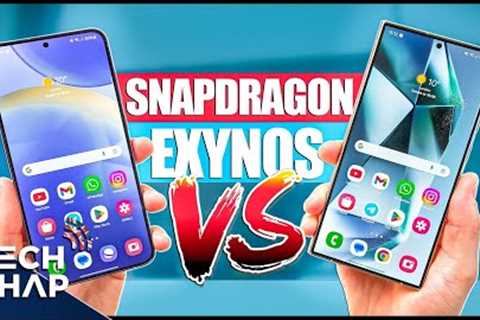 Snapdragon vs Exynos - GALAXY S24 Plus vs S24 Ultra!