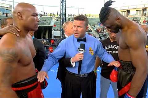 Amir Mansour (USA) vs Efe Ajagba (Nigeria) | KNOCKOUT, BOXING fight, HD, 60 fps