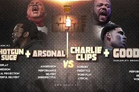 CHARLIE CLIPS + GOODZ VS ARSONAL + SHOTGUN SUGE SMACK/ URL RAP BATTLE | URLTV