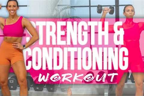40 Minute AMRAP Strength and Conditioning Workout | Breakthrough - Day 16