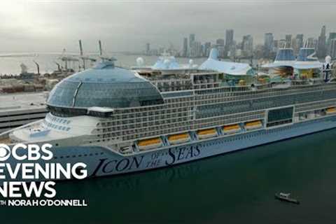 World's largest cruise ship, Icon of the Seas, begins maiden voyage