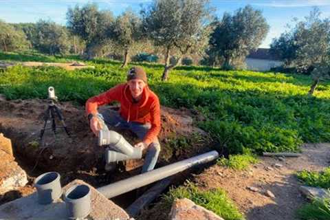 DIY Sewage System -  Portugal House Renovation DIY