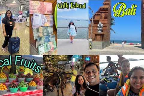 Gilli Island | Scuba diving | Night tour of Gilli Island | Morning beach walk | Trip to Bali | #bali