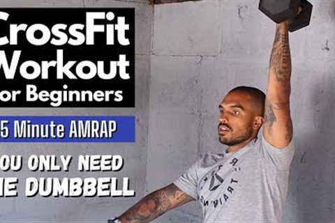 At Home CrossFit® Workout For Beginners (Modifications included)