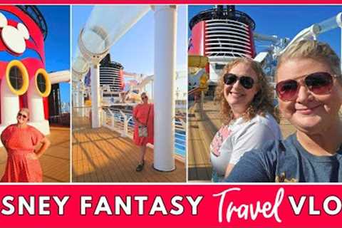 Cruise along with us on the Disney Fantasy | Girls trip | Vacation vlog | Room Tour