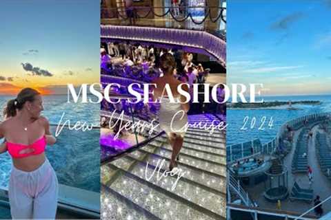 MSC SEASHORE CRUISE VLOG 2024 l   Port Canaveral 7 Day Cruise (First MSC Cruise)