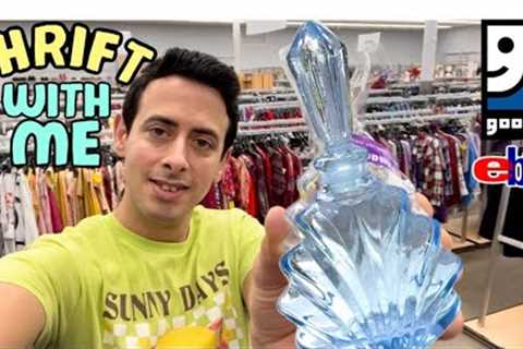 THRIFT with ME  Goodwill ~ FESH Carts! VINTAGE finds! Sourcing Thrifting to RESELL ON eBay PROFIT