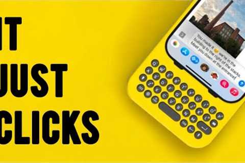 CLICKS for iPhone .. it just clicks ! .. #clicks #iphone #apple
