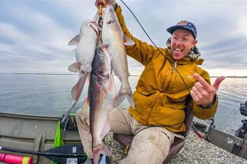 Drift Fishing for Deep Winter Catfish