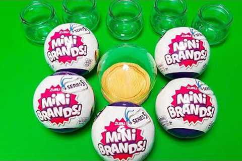 MINI BRANDS Unboxing SERIES 5 Mini Brands Toys [UNBOXING ASMR]