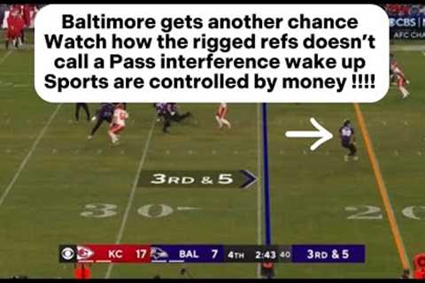 Kansas City chiefs vs Baltimore ravens TOP RIGGED MOMENTS | Vegas took over sports literally !! #nfl