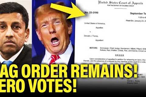 Trump Gets WIPED OUT by ALL DC Appeal Judges