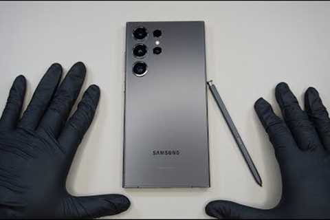 TechUnboxings ASMR: Samsung Galaxy S24 Ultra (Titanium Black) Unboxing