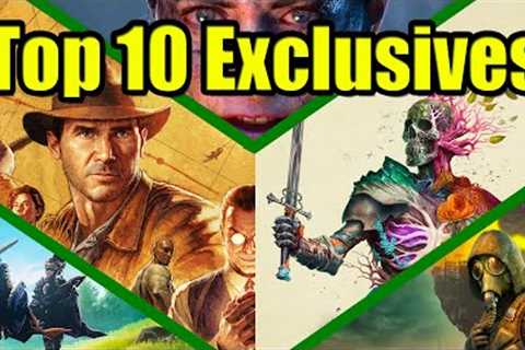 Top 10 Best Xbox Series X Exclusive Games to Play 2024