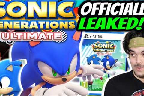 Sonic Generations: Ultimate Officially Leaked!? - Trailer At PlayStation State of Play Confirmed!