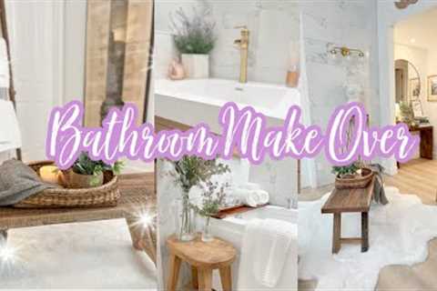 🧖‍♀️ BRAND NEW BATHROOM REMODEL CLEAN AND DECORATE