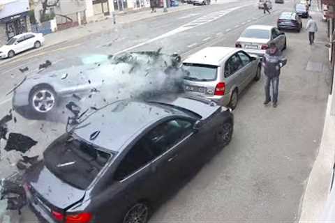 Craziest Road Moments Caught on CCTV Camera