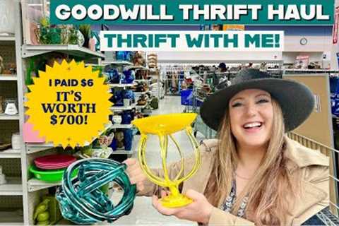I HAD NO IDEA IT WAS SO VALUABLE! Goodwill Haul | Thrift With Me | Treasure Hunting For Vintage!
