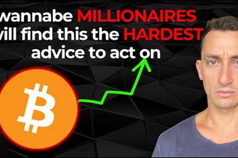 Bitcoin: THIS is the FATTEST OPPORTUNITY in Crypto! (also the HARDEST to get right!)