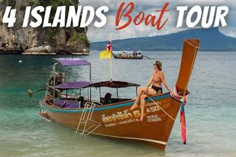 KRABI 4 ISLAND TOUR ($50 for a Private Long Tail Boat!)