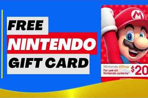 How to get FREE Nintendo Switch Games! ✔️ [Free Nintendo Gift Cards 2024]✔️